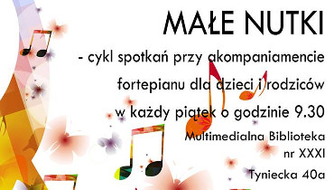 Plakat wydarzenia Małe nutki