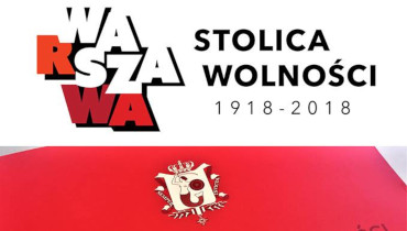 Plakat wydarzenia Warszawska Księga WolnoścI