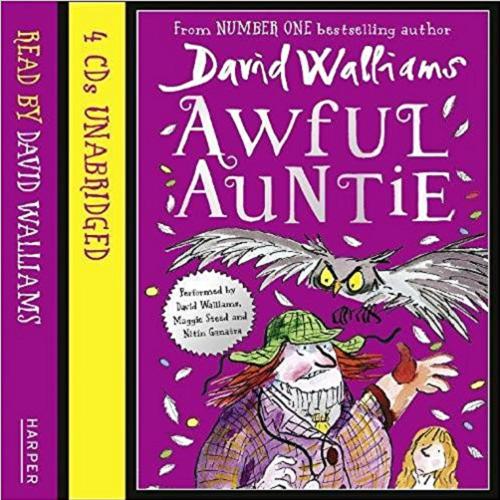 Okładka książki Awful Auntie / David Walliams.