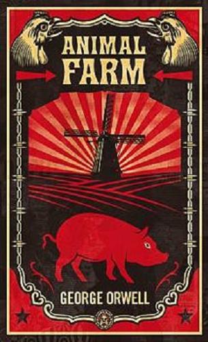 Okładka książki Animal farm : a fairy story / George Orwell.