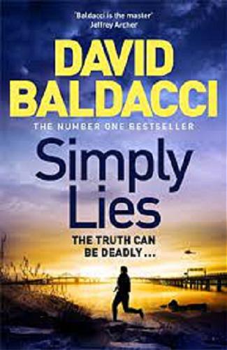 Okładka książki Simply lies / David Baldacci.