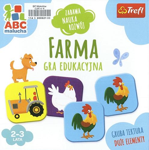 Okładka książki Farma : gra edukacyjna / Autor gry : Monika Leśniewska-Rutkowska ; ilustracje Gabriele Antonini.