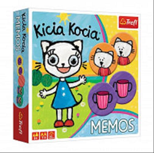 Okładka książki Memos : Kici Kocia / ilustracje Anita Głowińska.