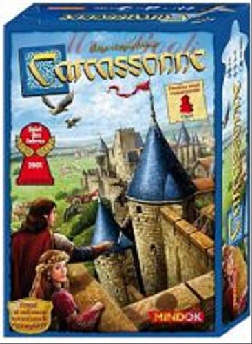 Okładka książki Carcassonne : [Gra planszowa] gra o zamkach, miastach i rycerzach / Klaus-Jurgen Wrede ; tłumaczenie Piotr Maliszewski.