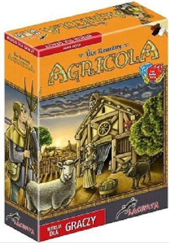 Okładka książki Agricola / [Gra] autor Uwe Rosenberg ; grafika Klemens Franz ; tłumaczenie Dominika Chrostowska, Michał Matłosz.