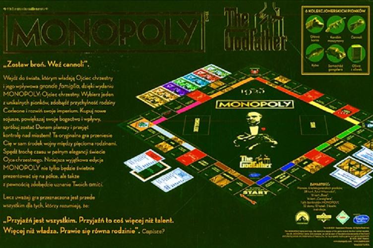 Okładka  Monopoly : [ Gra planszowa] : The Godfather. 