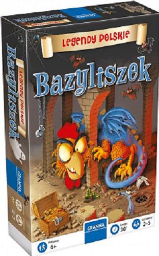 Okładka książki Bazyliszek [Gra planszowa] / Jan Madejski ; ilustracje Grzegorz Molas.