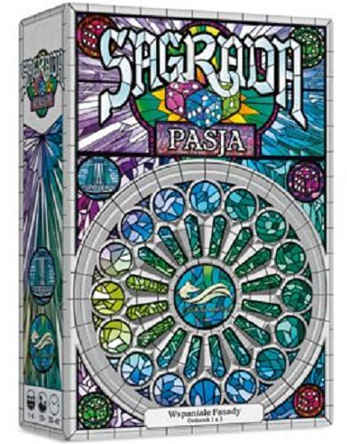 Okładka książki Sagrada [Gra karciana] : Pasja / Autorzy : Daryl Andrews, Adrian Adamescu ; ilustracje Matt Paquette.