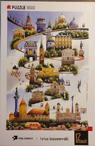 Okładka książki 12 miast [Puzzle] / Tytus Brzozowski.