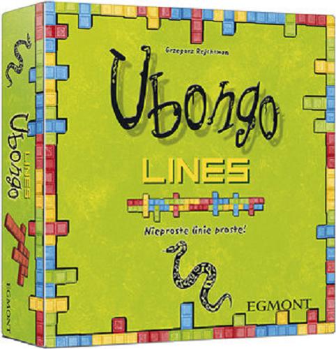 Okładka książki Ubongo Lines : [Gry planszowe] / Grzegorz Rejtchman ; ilustracje Cezary Szulc.