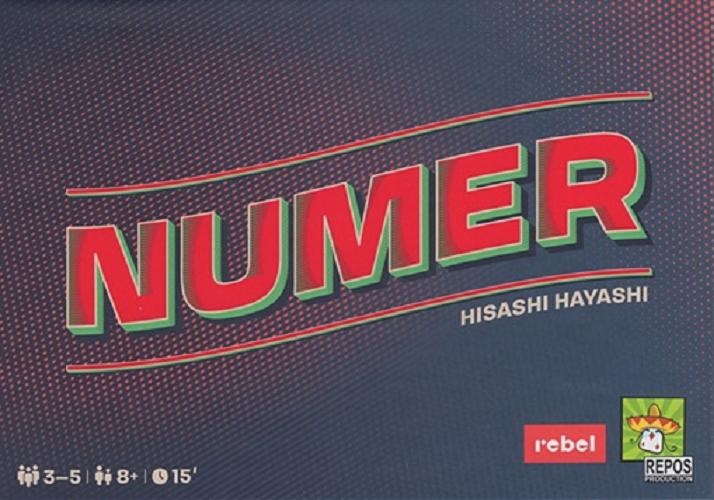 Okładka książki Numer : [Gra planszowa] / Hisashi Hayashi.