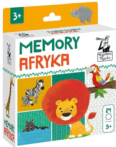 Okładka książki Memory / [Gra edukacyjna] Afryka. ilustracje : Katarzyna Nowowiejska