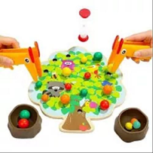 Okładka  Family games - wooden pecker`s fruit fiesta game [Pomoc dydaktyczna]. 