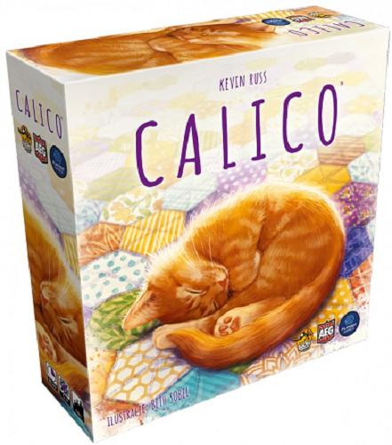 Okładka książki Calico [Gra planszowa] / Kevin Russ; ilustracje Beth Sobel.