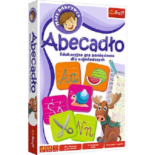 Okładka książki Abecadło : [Gra] edukacyjna gra pamięciowa dla najmłodszych.