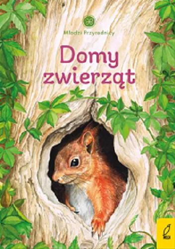 Okładka książki Domy zwierząt / tekst: Patrycja Zarawska ; ilustracje: Natalia Talarek-Oswald.