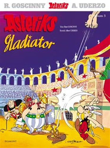 Okładka książki  Asteriks gladiator  4