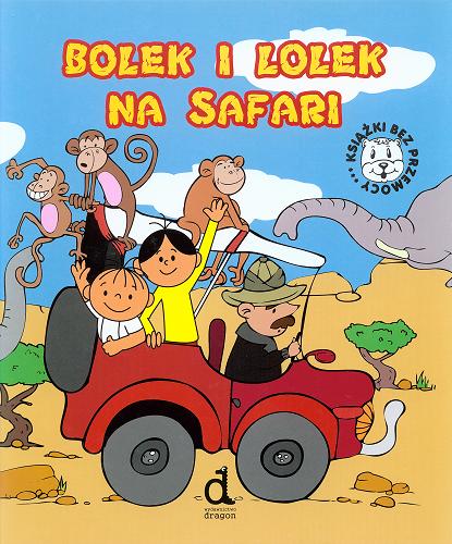 Okładka książki  Bolek i Lolek na safari  9