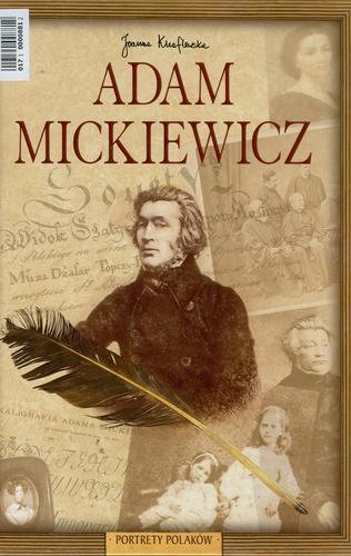 Okładka książki Adam Mickiewicz /  Joanna Knaflewska.