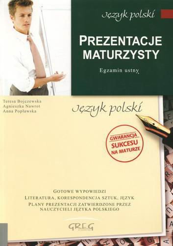 Okładka książki  Prezentacje maturzysty :egzamin ustny : język polski  13