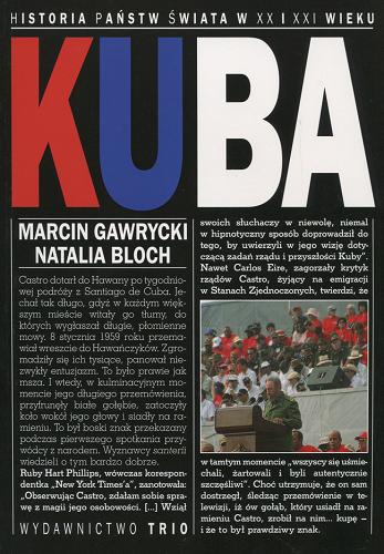 Okładka książki Kuba / Marcin Gawrycki, Natalia Bloch.