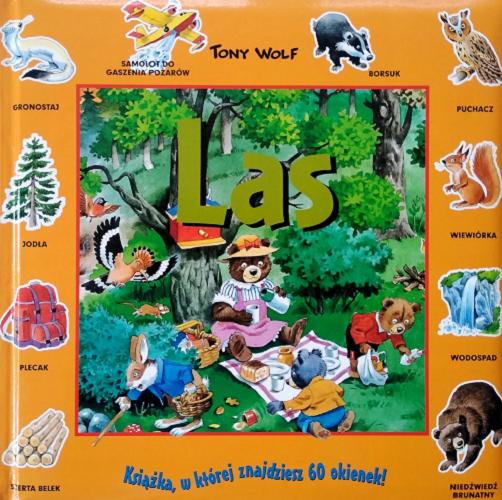 Okładka książki  Las : książka, w której znajdziesz 60 okienek!  9