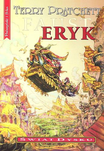 Okładka książki Eryk / Terry Pratchett ; przeł. Piotr W. Cholewa.