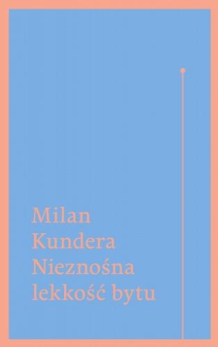 Okładka książki Nieznośna lekkość bytu / Milan Kundera ; przełożyła Agnieszka Holland.