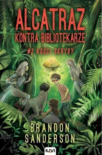 Okładka książki Kości skryby / Brandon Sanderson ; ilustracje Hayley Lazo ; przekład Jacek Drewnowski.