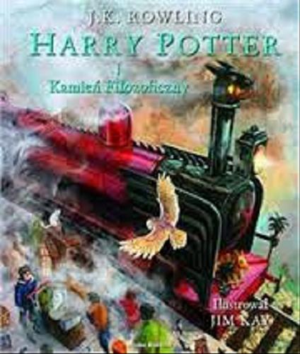 Okładka książki Harry Potter i kamień filozoficzny / J.K. Rowling ; ilustrował Jim Kay ; tłumaczył Andrzej Polkowski.