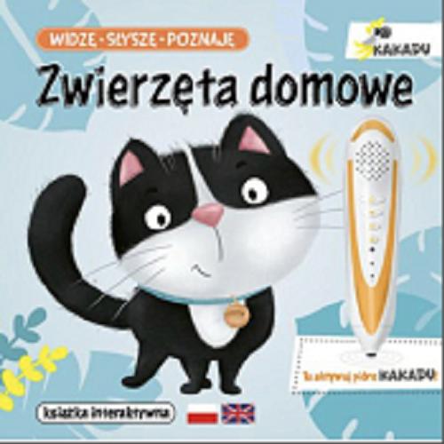 Okładka książki Zwierzęta domowe : książka interaktywna / [ilustracje: Agnieszka Matz].