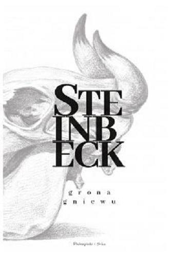 Okładka książki Grona gniewu / Steinbeck ; przełożył Alfred Liebfeld.