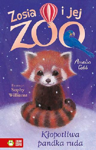 Okładka książki Kłopotliwa pandka ruda / Amelia Cobb ; ilustracje: Sophy Williams ; przekład: Patryk Dobrowolski.