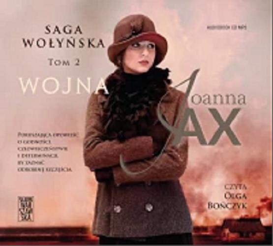 Okładka książki Wojna [Dokument dźwiękowy] / Joanna Jax.