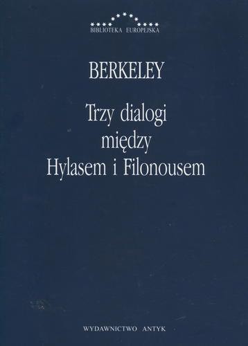 Okładka książki  Trzy dialogi między Hylasem i Filonousem  4