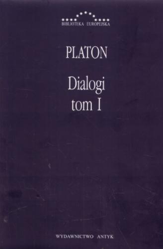 Okładka książki Dialogi / Platon ; tł. Władysław Witwicki ; wstłp Władysław Witwicki.