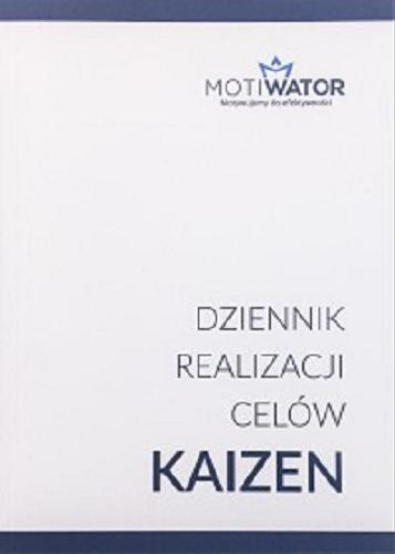 Okładka książki  Dziennik realizacji celów Kaizen  1