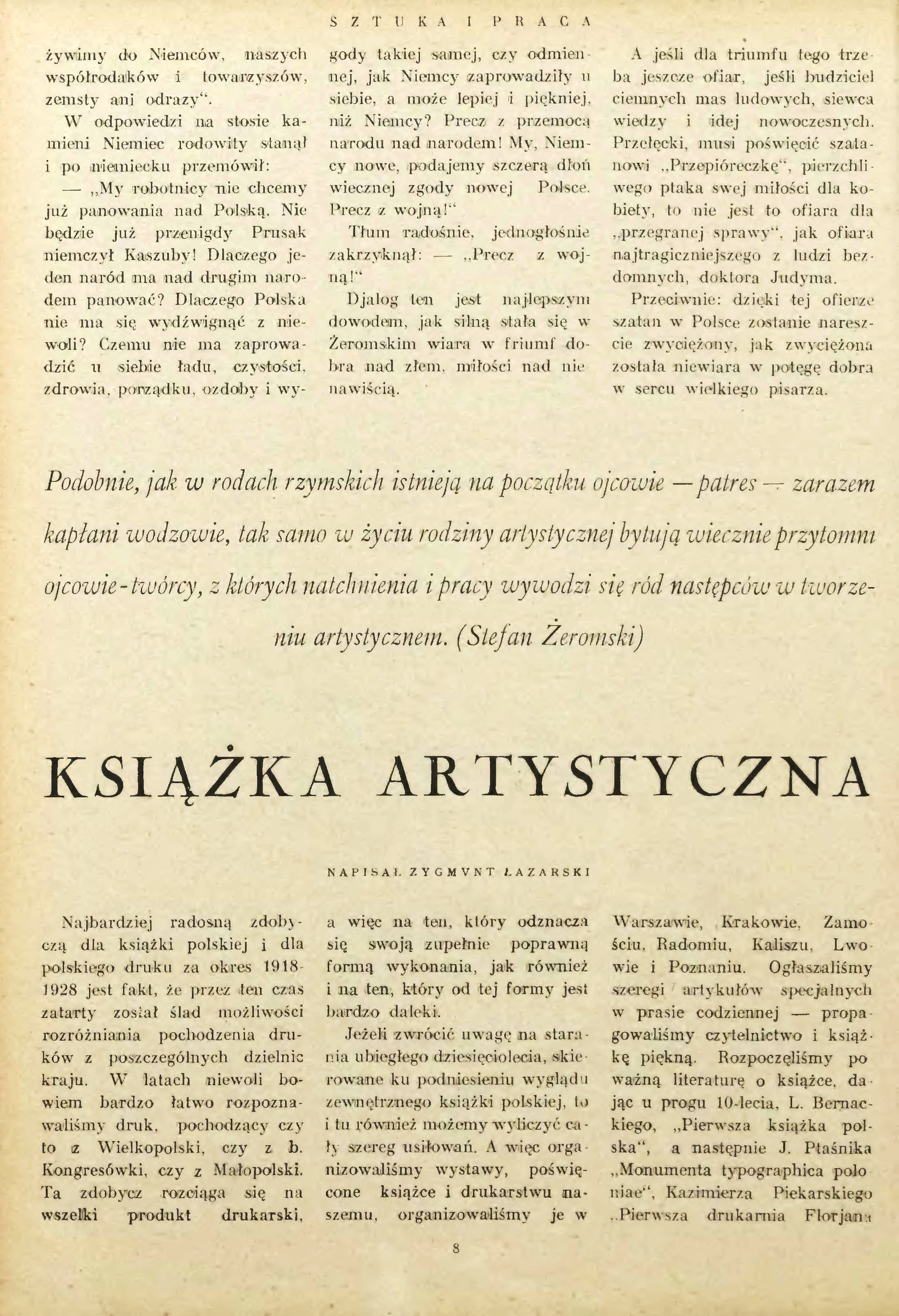 sztuka i praca Strona 1 Obraz 0001
