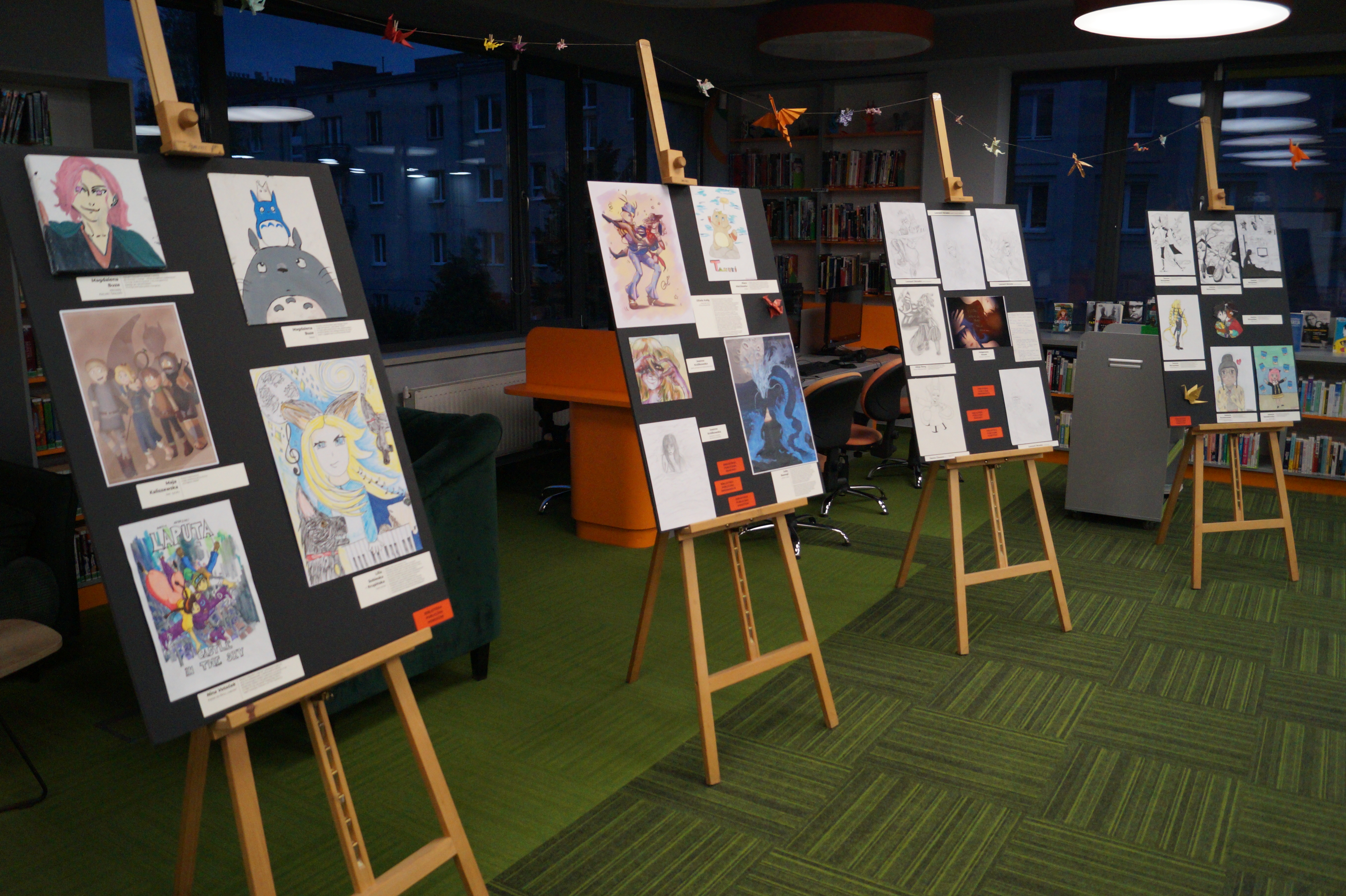 Wystawa prac plastycznych inspirowanych mangą i kulturą Japonii