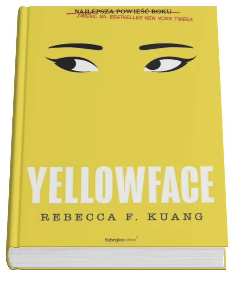 Okładka książki "Yellowface" Rebeki F. Kuang