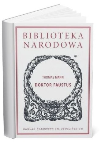 Okładka książki Thomasa Manna "Doktor Faustus"