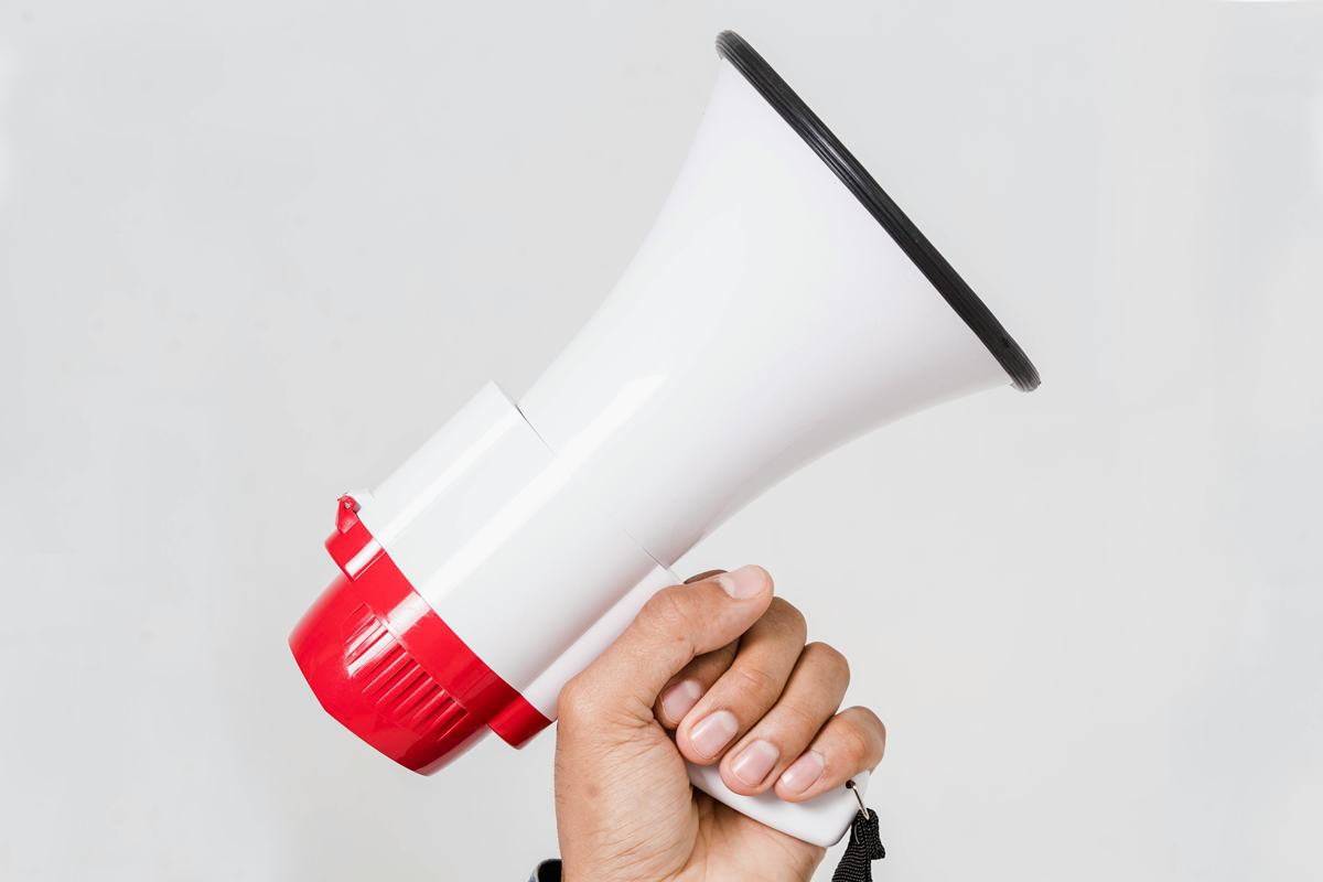 Zdjęcie kartki z ogłoszeniem o skontrum.