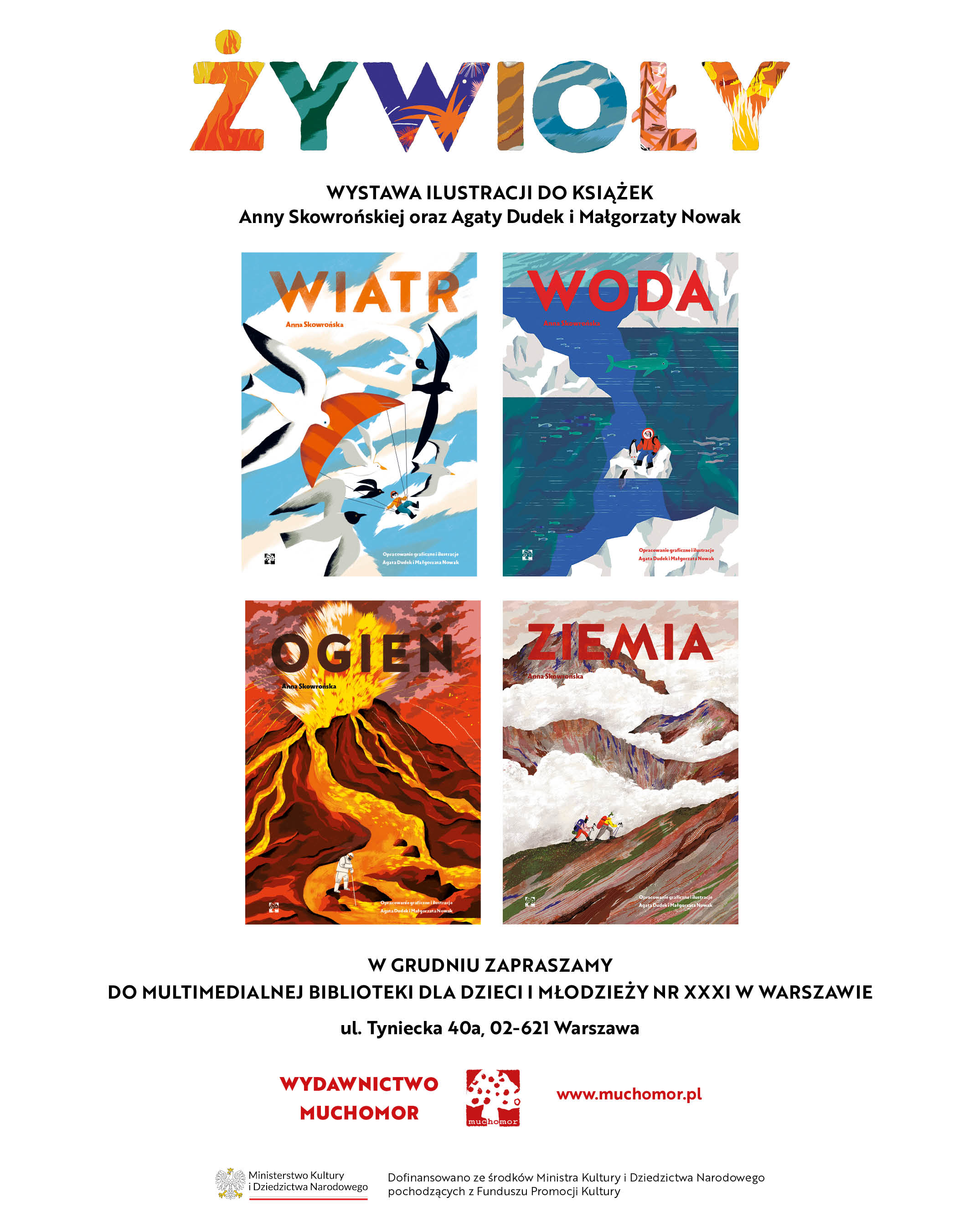 "Żywioły" wystawa ilustracji 