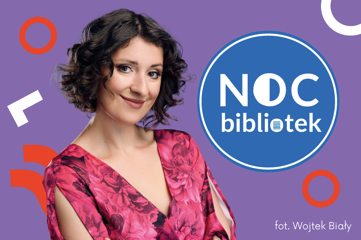 Spotkanie autorskie z Katarzyną Bereniką Miszczuk podczas nocy bibliotek