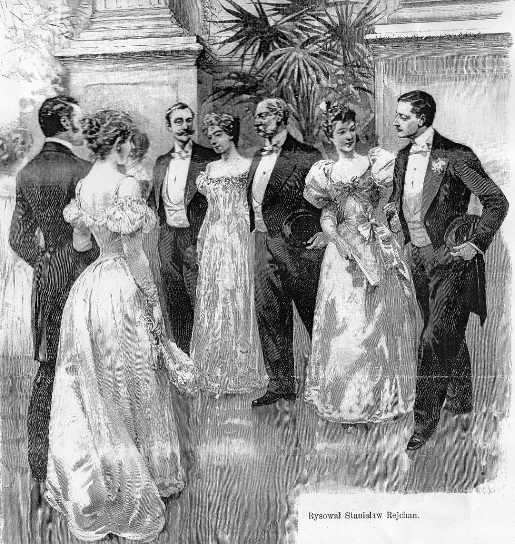 Grafika pochodzi z „Tygodnika Ilustrowanego”, nr 6, rok 1898.