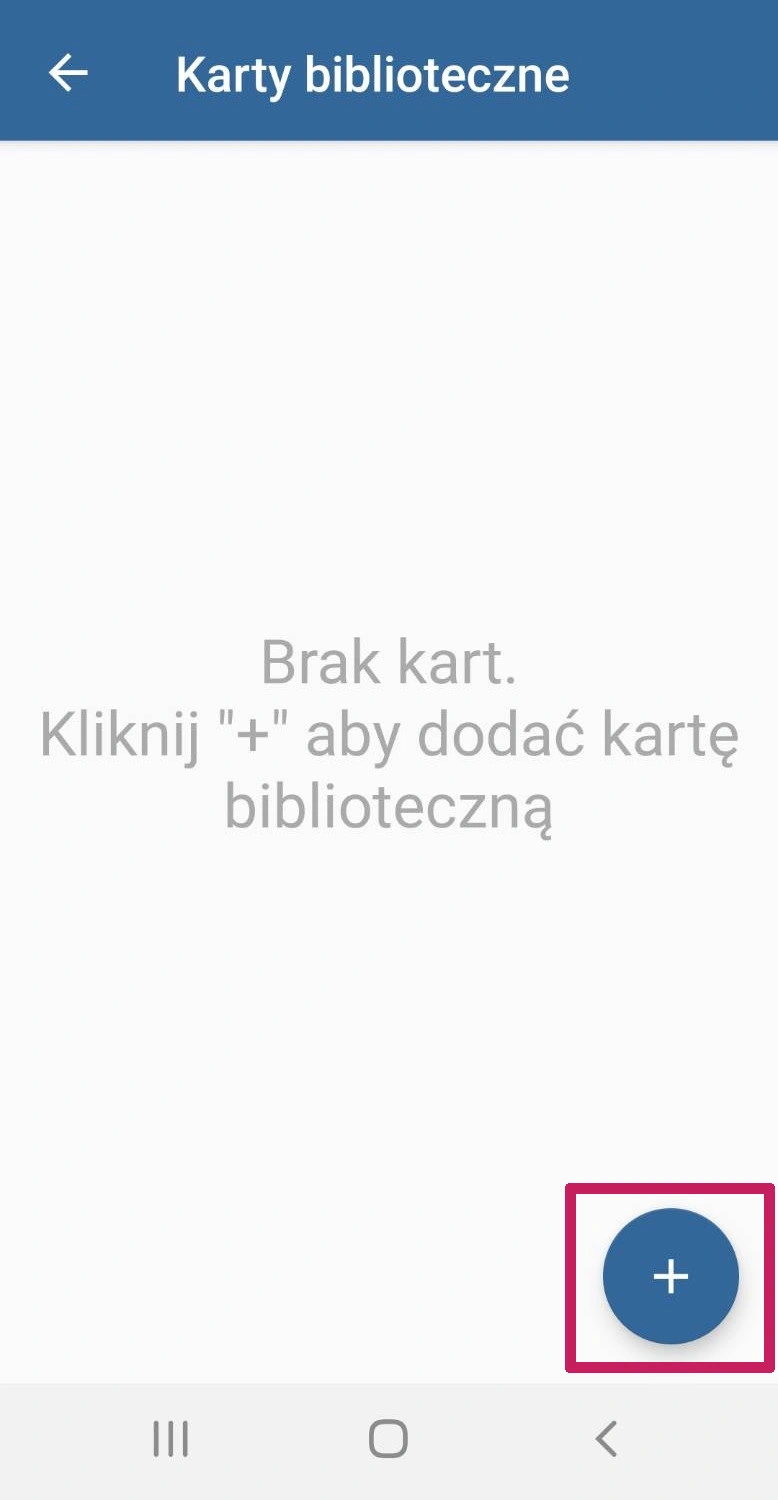 Aplikacja e-biblioteka MATEUSZ