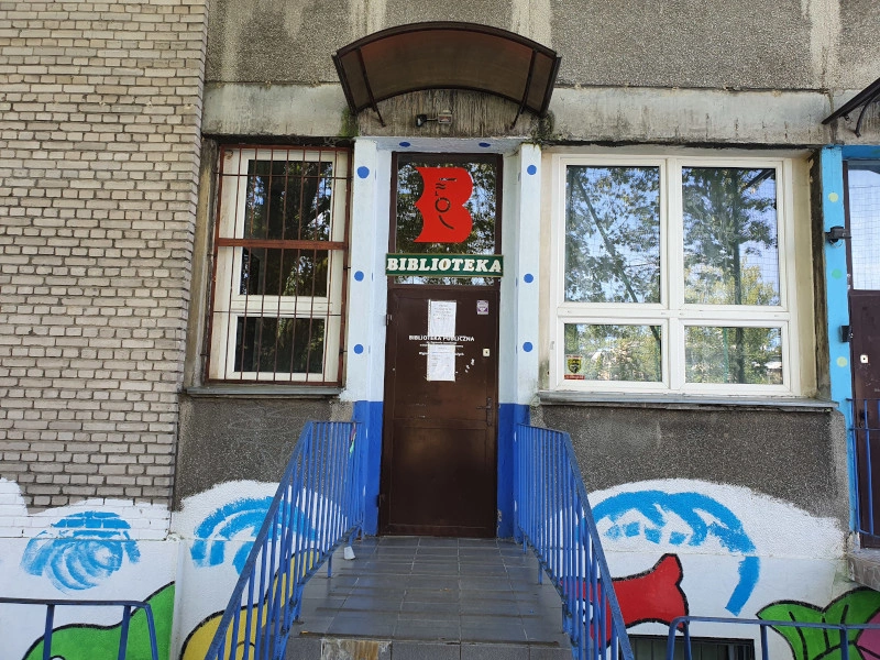 Wejście do wypożyczalni