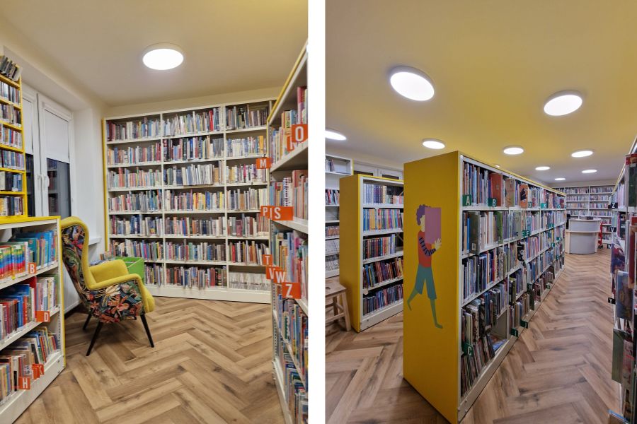Wyremontowana biblioteka przy ul. Górskiej 7
