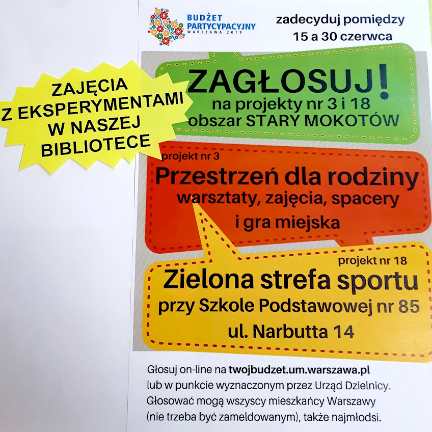 Zajęcia z eksperymentami