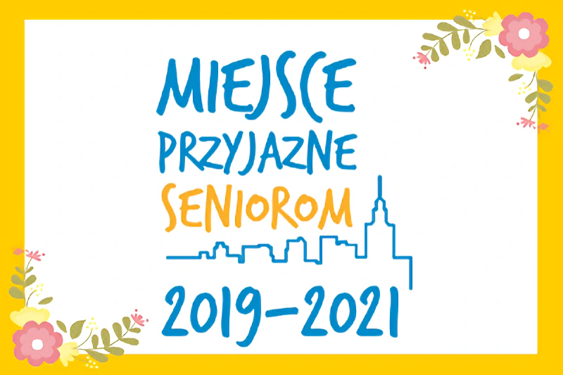 Plakat wydarzenia Miejsce Przyjazne Seniorom